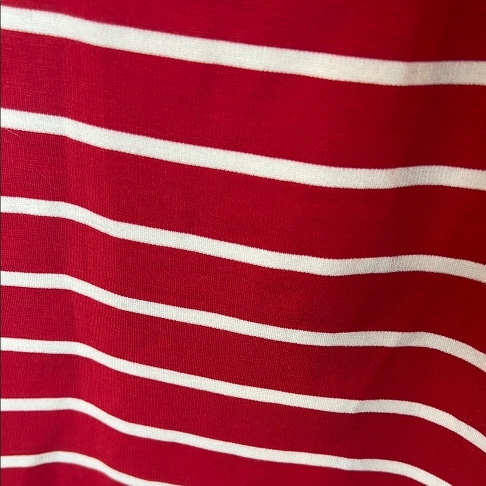 Banana Republic Red and White Pencil Skirt size 6 - Picture 7 of 10